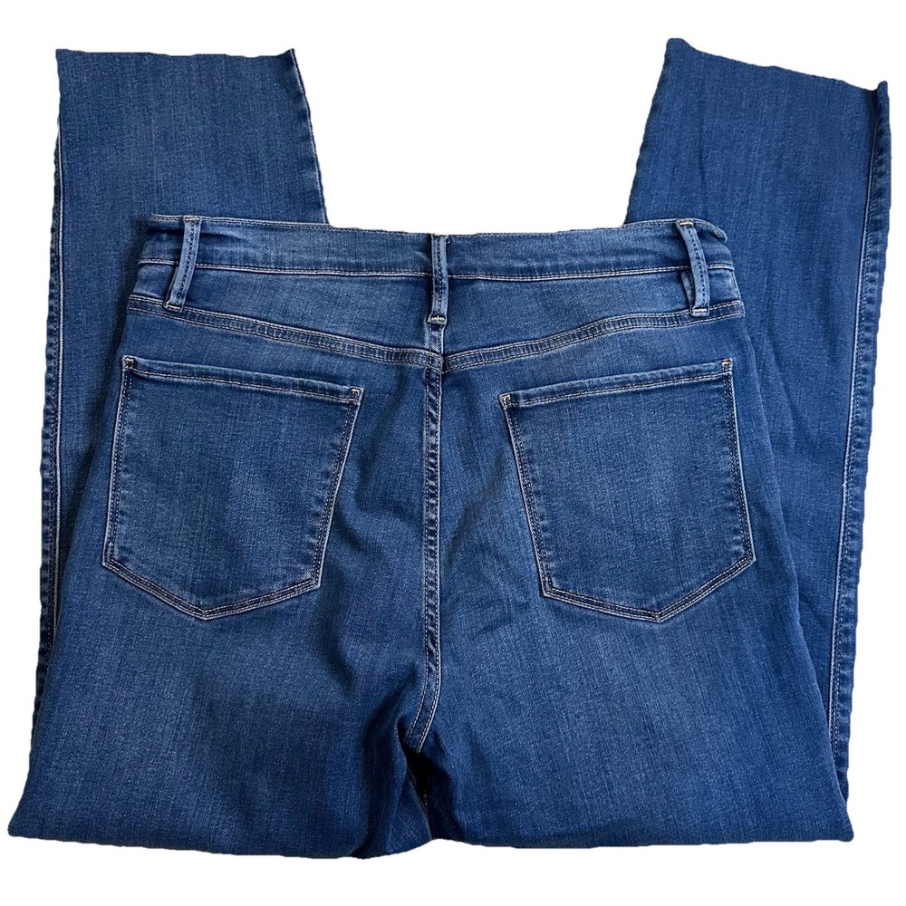 FRAME‎ Women's Le Sylvie Slender Straight Jeans Stallion Wash Size 30 - Picture 6 of 7